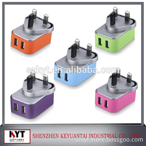 Wholesale USB Phone Charger 5V3.4A AC DC Adapter for Android Tablet PC